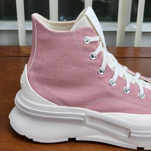 Converse Women's Run Star Legacy CX Hi Canvas A00873C Rush Pink Multi Sizes - Picture 9 of 12